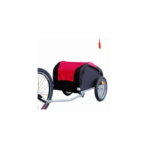 Remorque vélo cargo grande capacité avec housse