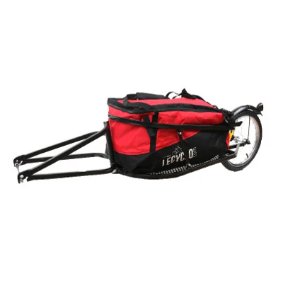 Remorque une roue pour vélo avec sac 70L