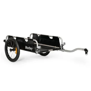 Remorque vélo cargo pliable Flatbed Burley plateforme ouverte