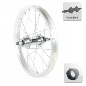 Roue 16 pouces de vélo Junior arrière à roue libre