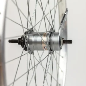 Roue arrière de vélo à rétropédalage 3V 26 pouces axe à écrou