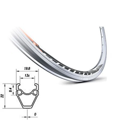 Roue arrière pour vélo course 700 roue libre et serrage rapide – Image 4