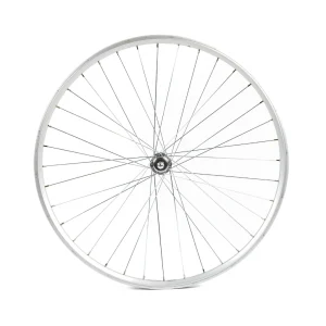 Roue arrière 28 pouces alu roue libre serrage écrou