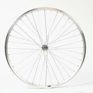 Roue vélo de course avant 700  en aluminium serrage rapide