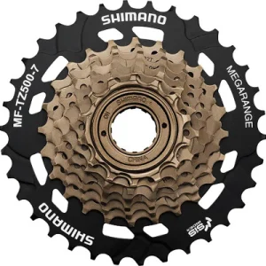 Roue libre Shimano 7 Vitesses 14-34 dents Megarange  MF-TZ500-7