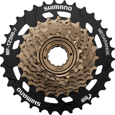 Roue libre Shimano 7 Vitesses 14-34 dents Megarange  MF-TZ500-7