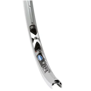 Roue vélo avant argent double paroi 20x1.75 X-Star 19 - Ryde