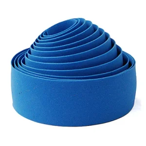Ruban de guidon bleu pour vélo Cork Plus Uni - BikeRibbon