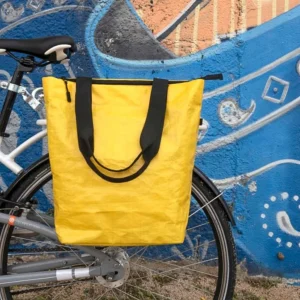 Sac cabas recyclé convertible en sacoche vélo Hapo-G