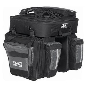 Sacoche triple M-Wave cyclotourisme 45L
