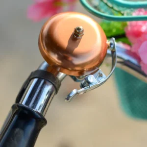 Sonnette de vélo au look ancien couleur cuivre 57 mm