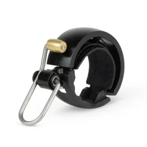 Sonnette Knog Oi Bell Luxe noire taille Small