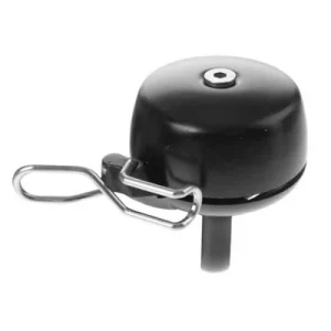Sonnette vélo design 45 mm noire Paperclip