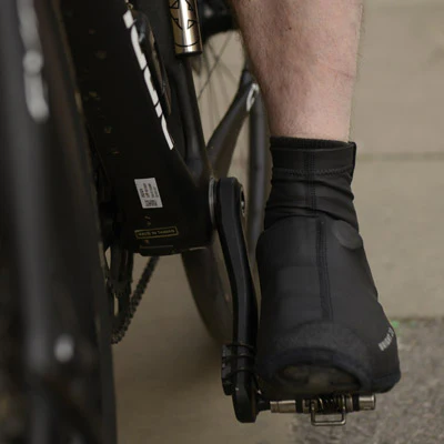 Sur-chaussures cycliste Bright 2.0 Oxford réfléchissantes noires – Image 3