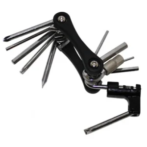 Trousseau multifonctions de 11 outils pour vélo