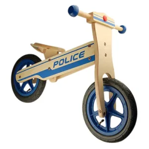 Vélo sans pédale garçon style police évolutif dès 36 mois