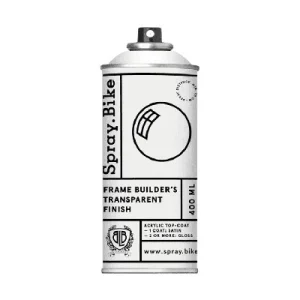 Vernis brillant pour finitions peinture de vélo Spray.Bike 400 ml