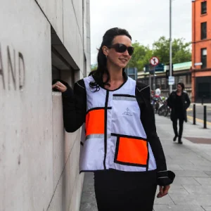 Veste mixte réfléchissante de vélo style Mondrian D1 Style